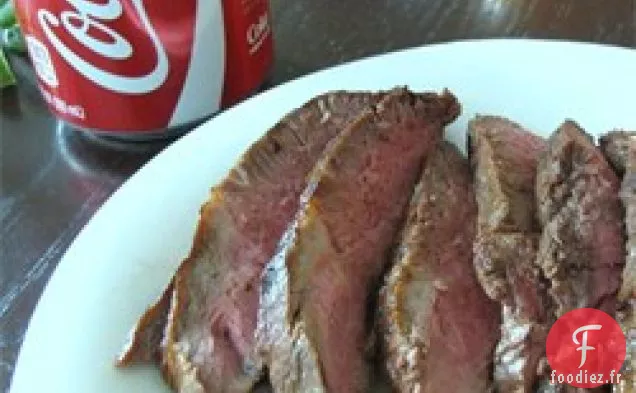 Steak De Surlonge Mariné au Cola