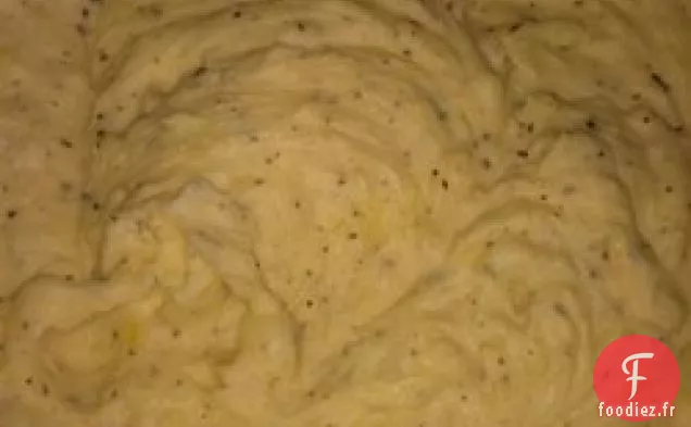 Purée de Pommes de Terre à l'Ail et au Basilic