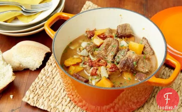 Ragoût de Bœuf et de Courge Musquée