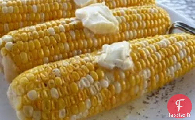 Maïs bouilli au lait de Papa K en épi