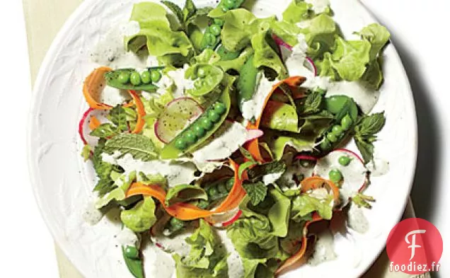 Vinaigrette Déesse Verte au Basilic-Échalote