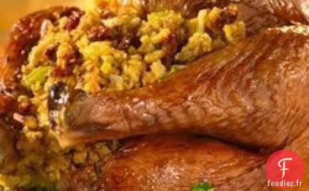 Farce de Dinde et de Pain de Maïs aux Tomates Séchées au soleil