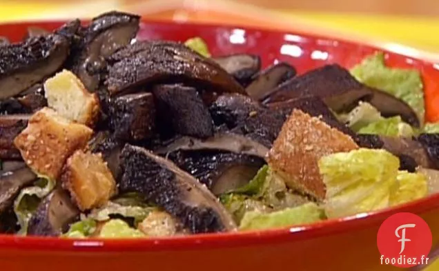 Sorte de Champignons Portobello Grillés Tranchés - Salades César