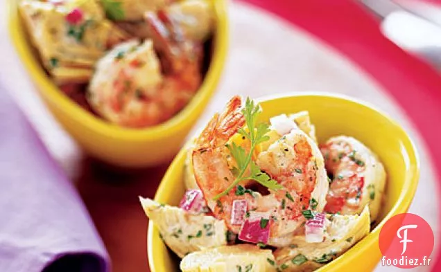 Salade Crevettes-Artichauts