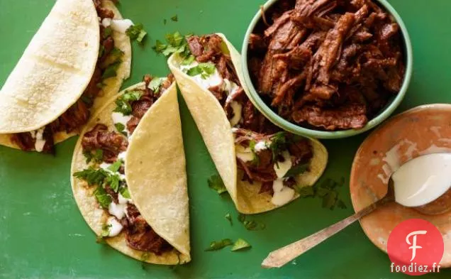 Tacos à Côtes Courtes Sucrés et Épicés