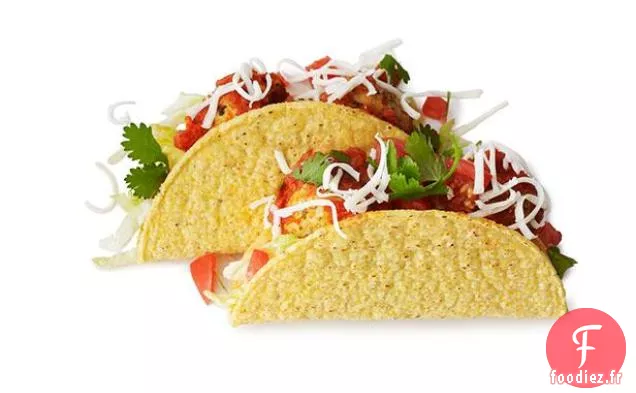 Tacos aux Boulettes de Poulet Chipotle