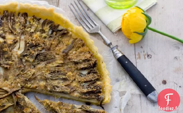 Tarte Salée Aux Artichauts Et Au Citron