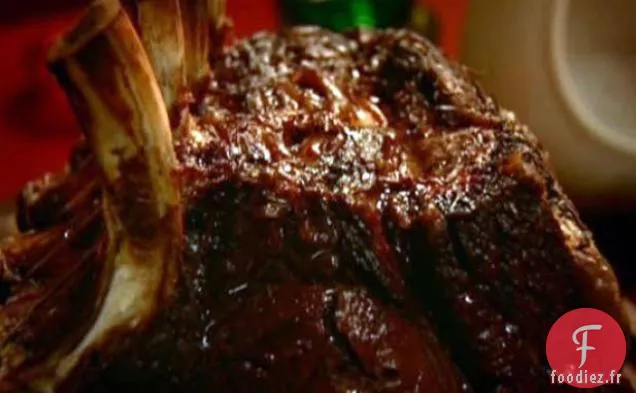 Côte de Bœuf Rôtie au Porto et Sauce Stilton