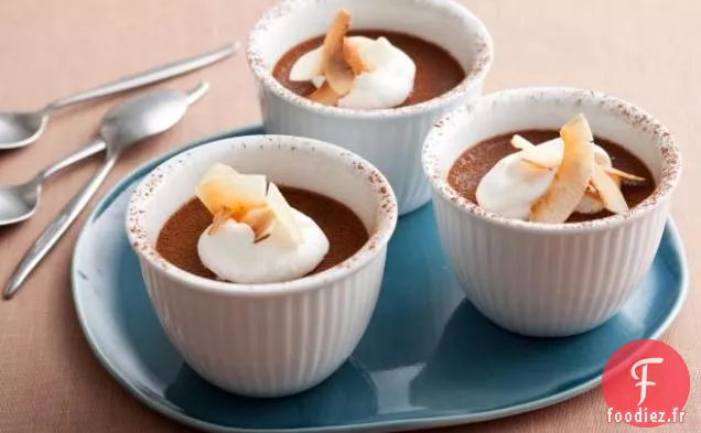 Pots de Crème à la Truffe au Chocolat