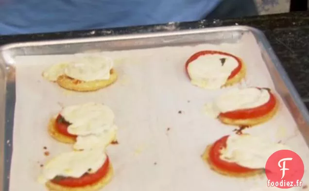 Tartes à la Tomate et à la Mozzarella