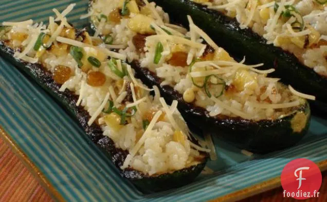Courgettes Farcies Grillées