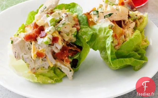 Tasses à Salade de Pommes de Terre et de Poulet Pique-nique