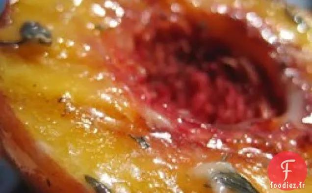 Pêches Grillées Salées Rapides