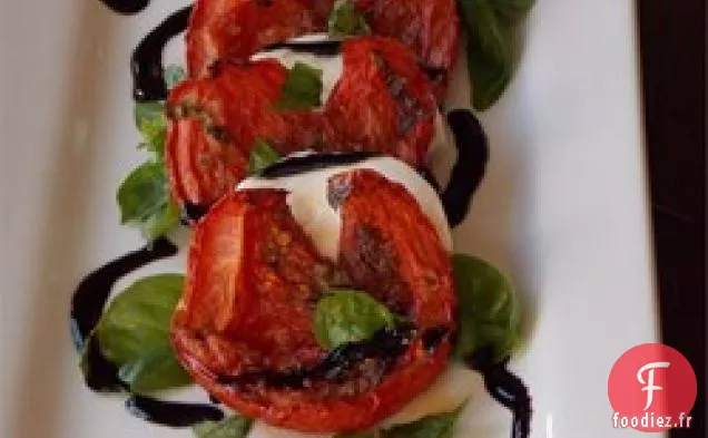 Salade de Caprese aux Tomates Rôties