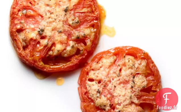 Tomates Rôties aux Herbes et au Parmesan