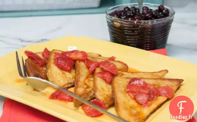 Pain perdu Classique au Sirop de Fraise