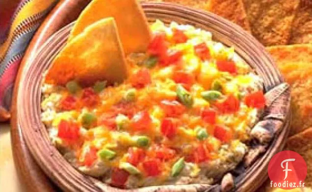 Trempette D'Artichaut Et De Jack Avec Chips De Pita
