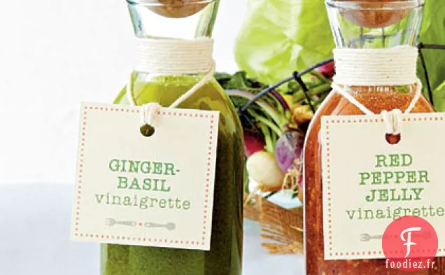 Vinaigrette Gingembre-Basilic