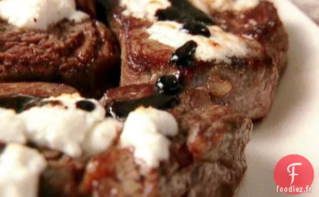 Filet Mignon au Sirop Balsamique et Fromage de Chèvre