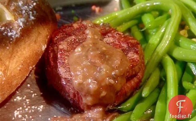 Filet Mignon au Poivre de Cabernet Demi-glace