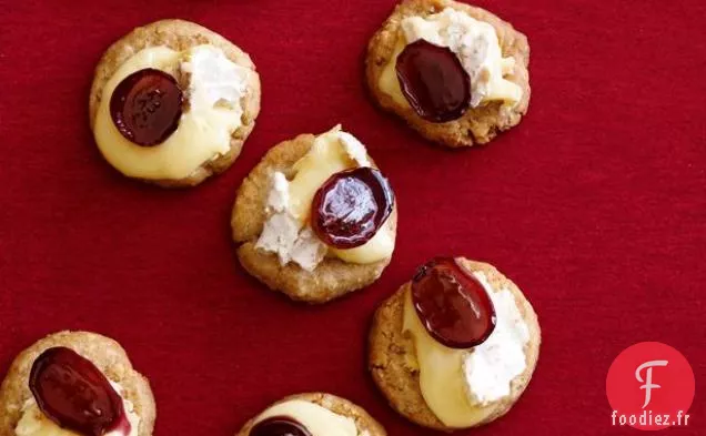 Craquelins Au Beurre De Cacahuète Avec Raisins Glacés