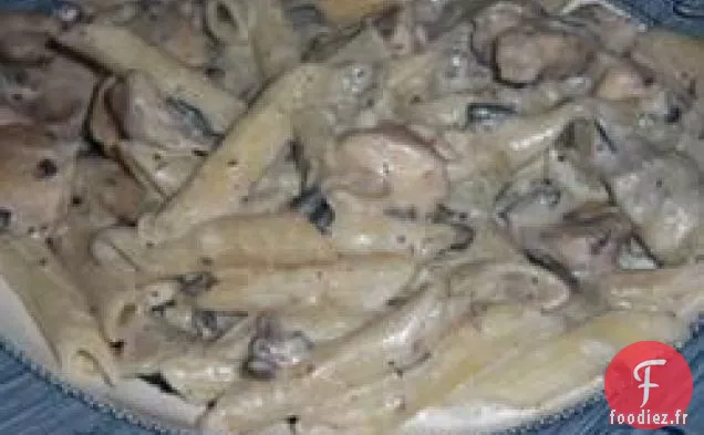 Penne De Poulet Et Artichauts Sauce Blanche