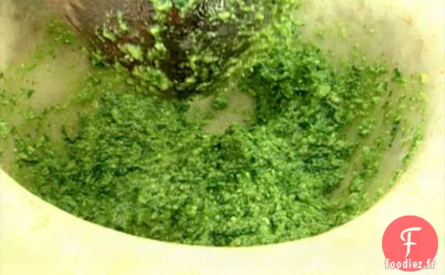 Pesto au Basilic et Persil