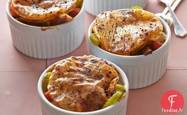 Tarte au Poulet Amincie