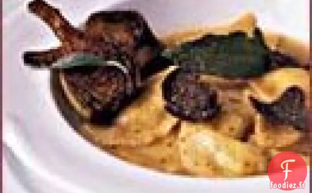 Agnolotti aux Artichauts et au Fromage de Chèvre de Hefter aux Truffes