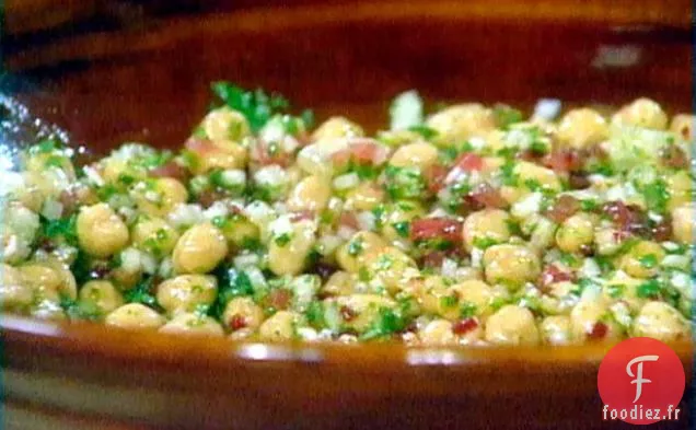 Salade de Pois Chiches à la Mexicaine