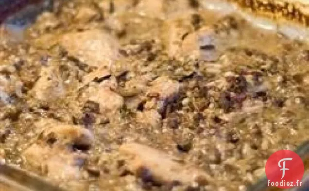 Casserole de Riz Au Poulet Facile