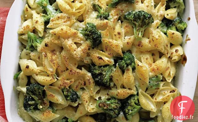 Coquilles Cuites au fromage et Brocoli