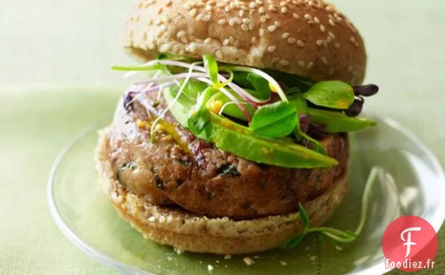 Burgers de Thon à la Sauce Carotte-Gingembre