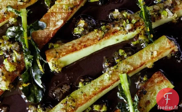 Brocoli Sauté À La Vinaigrette Aux Fleurons