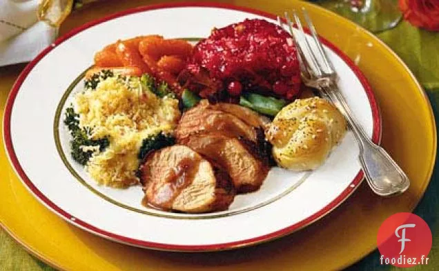 Brocoli avec Sauce au Fromage Pimiento