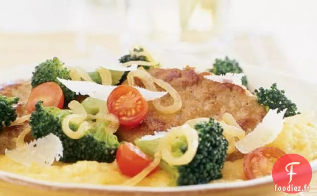 Brocoli Braisé à la Saucisse de Dinde