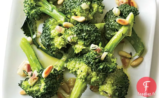 Brocoli de Dijon, Thym et Noix de Pin