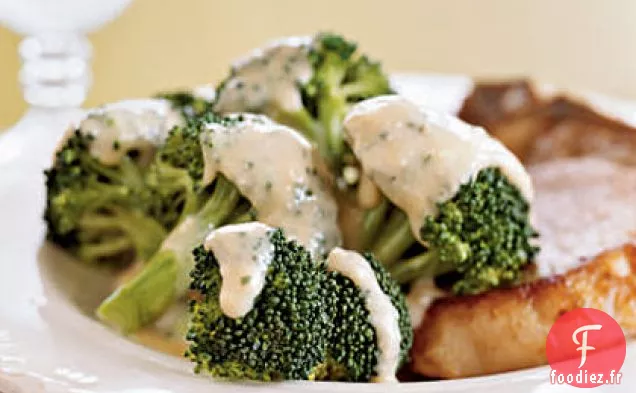 Brocoli à la Sauce Cheddar