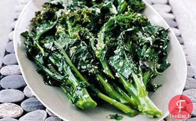 Brocoli à longue tige au sésame