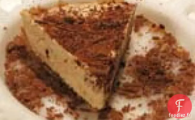 Tarte au Beurre d'Arachide avec Croûte de Chocolat