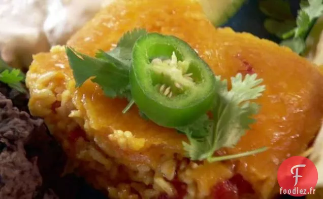 Casserole de Riz Mexicain