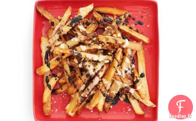 Frites D'Allée Avec Glaçage Balsamique