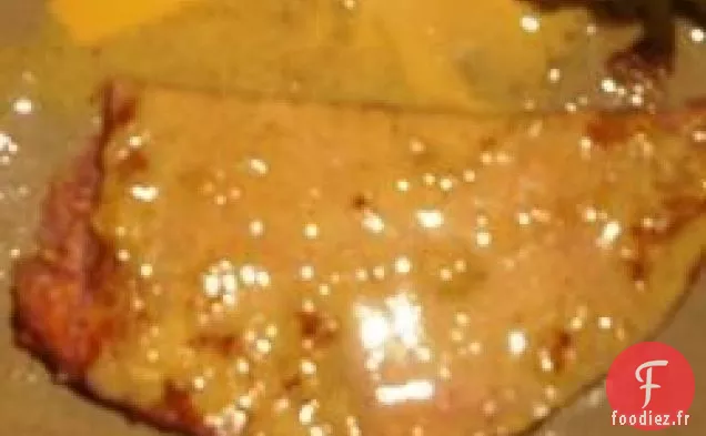 Tranche de Jambon à l'Ail et à la Moutarde