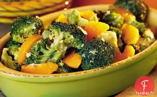 Brocoli À La Sauce À L'Orange