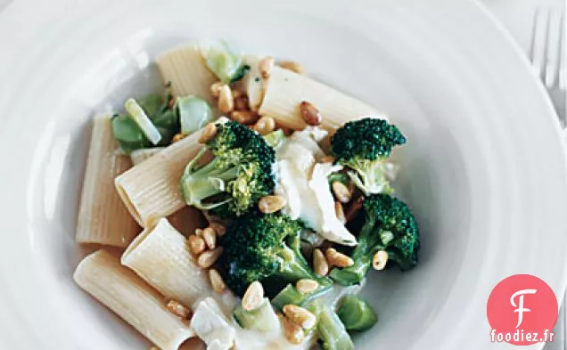 Rigatoni crémeux au Brocoli et au Brie