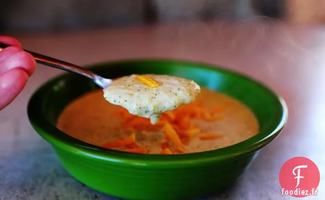 Soupe au Brocoli Et au Fromage