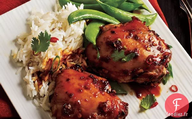 Cuisses De Poulet Glacées à l'Asiatique