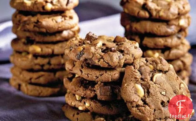 Morceaux de Chocolat - Biscuits aux Arachides