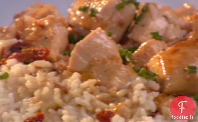 Poulet à la Crème de Ciboulette au Parmesan