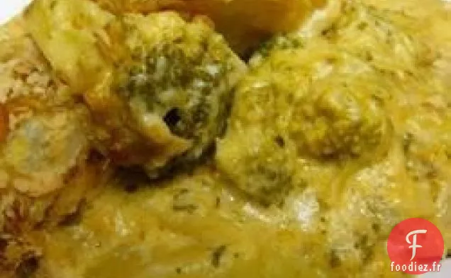 Casserole de Pommes de Terre et Brocoli